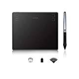 HUION Grafisk surfplatta HS64 8192 trycknivåer, grafisk surfplatta utan batteri 6 x 4 tum, med 4 tryckknappar stöder Android 6.0 operativsystem förutom Windows och macOS