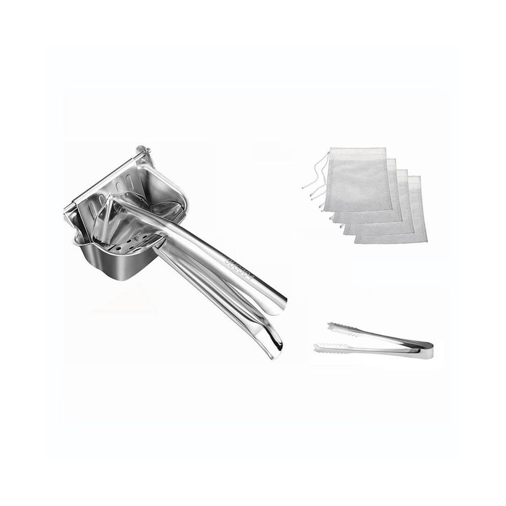 Real Stainless Steel Lemon Squeezer Citrus Juicer Hand Press Heavy Duty Manual Squeeze Juice Extractor Maker Orange