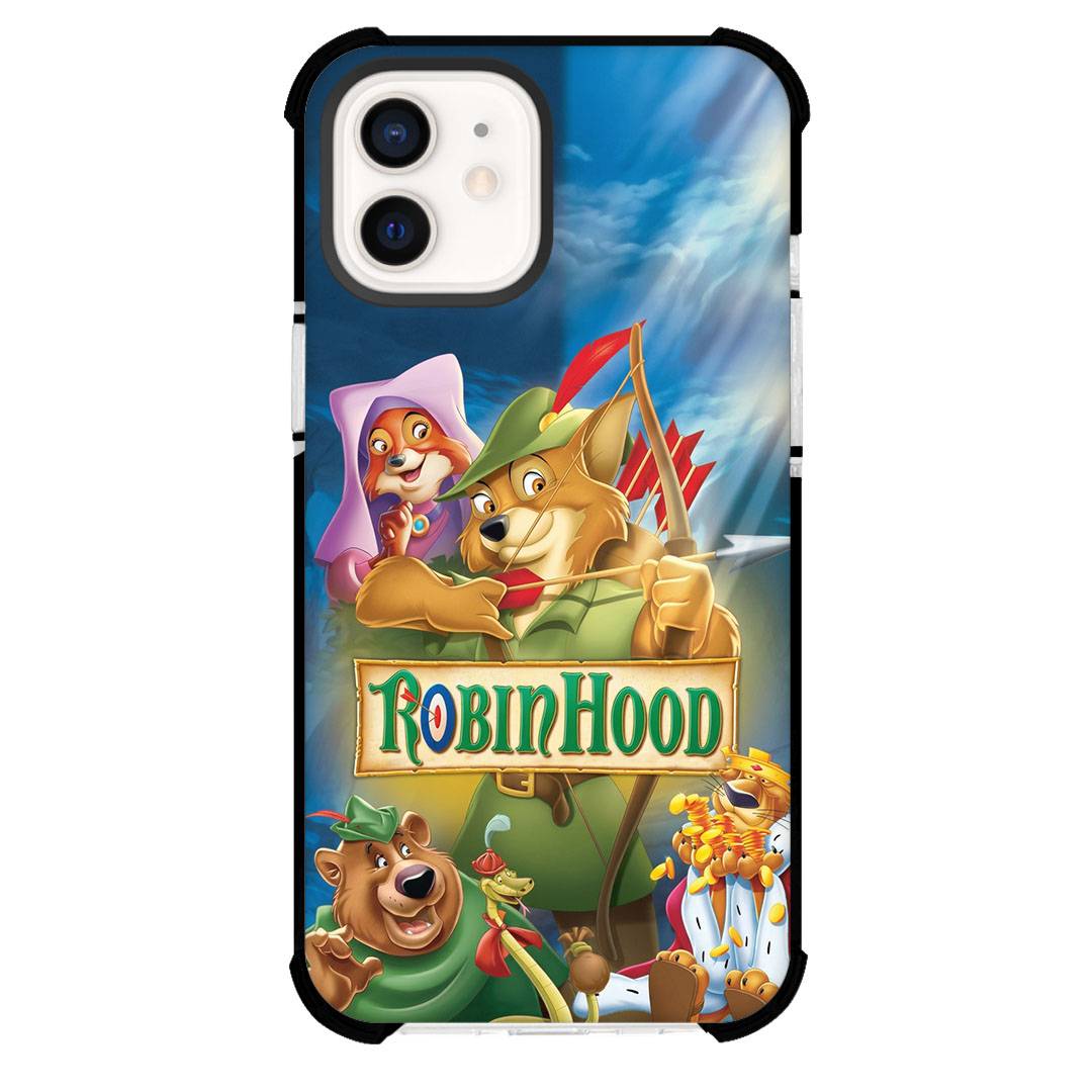 Robin Hood 1973 Phone Case For iPhone Samsung Galaxy Pixel OnePlus Vivo Xiaomi Asus Sony Motorola Nokia - Robin Hood 1973 Royal Adventure Animation Art Poster.