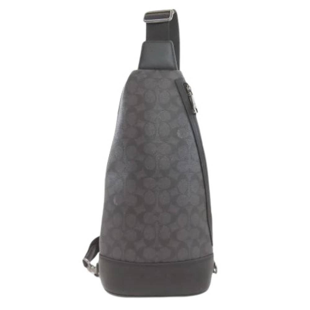 Coach Pre-owned Pre-owned Sling Bag - Vintage - Dame - Sort - ONE SIZE -