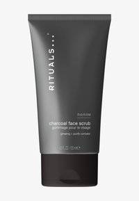 CHARCOAL FACE SCRUB - HOMME - WOODY - GINSENG + PURIFYING COMPLEX - Peeling