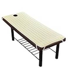 S190 Massagebordsdyna - 190x80cm/75x31in Förtjockad Spa Bed Topper Med Ansikte Och Fyrkantiga Hål | Ergonomisk Kudde Vaddering For Professionella Massagebord (säng Ingår Ej)(G,S190x70cm/75x27in)