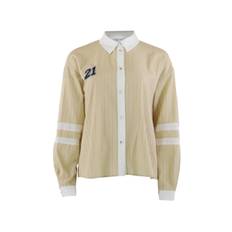 Continue - Skjorte - Ally 21 - Small Stripe Sand/White