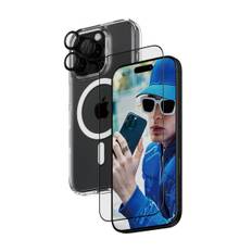 PanzerGlass® 3-i-1 Beskyttelsespakke iPhone 16 Pro