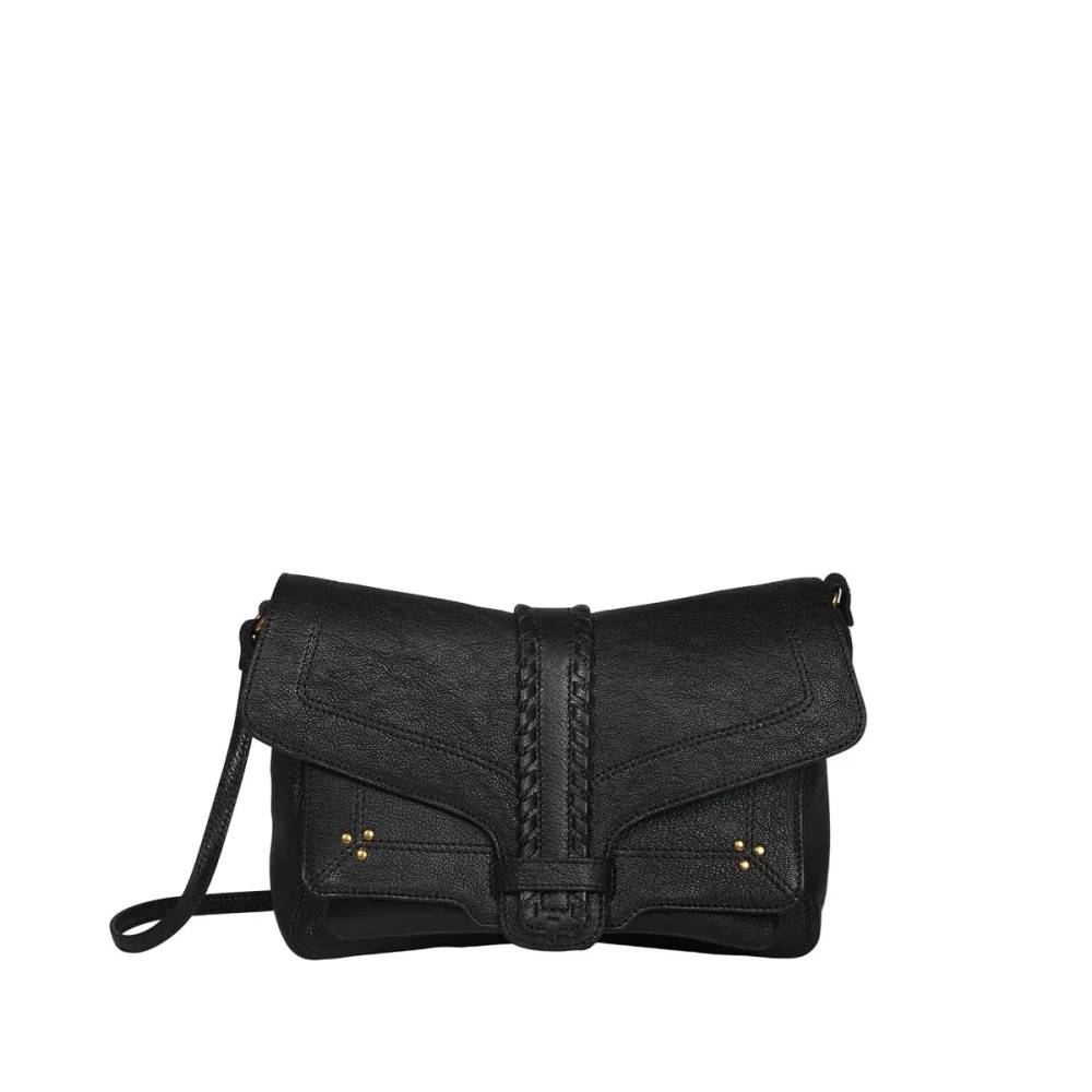 Jérôme Dreyfuss Harry M Skuldertaske - Tasker - Dame - Sort - ONE SIZE - Uld