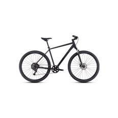 Cube Hybridcykel Nature One High Black/Black Svart, Svart, 58