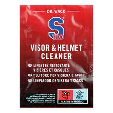 Wipes Rensservietter Til Visir & Styrthjelm - DR. Wack S100 - 10 stk.