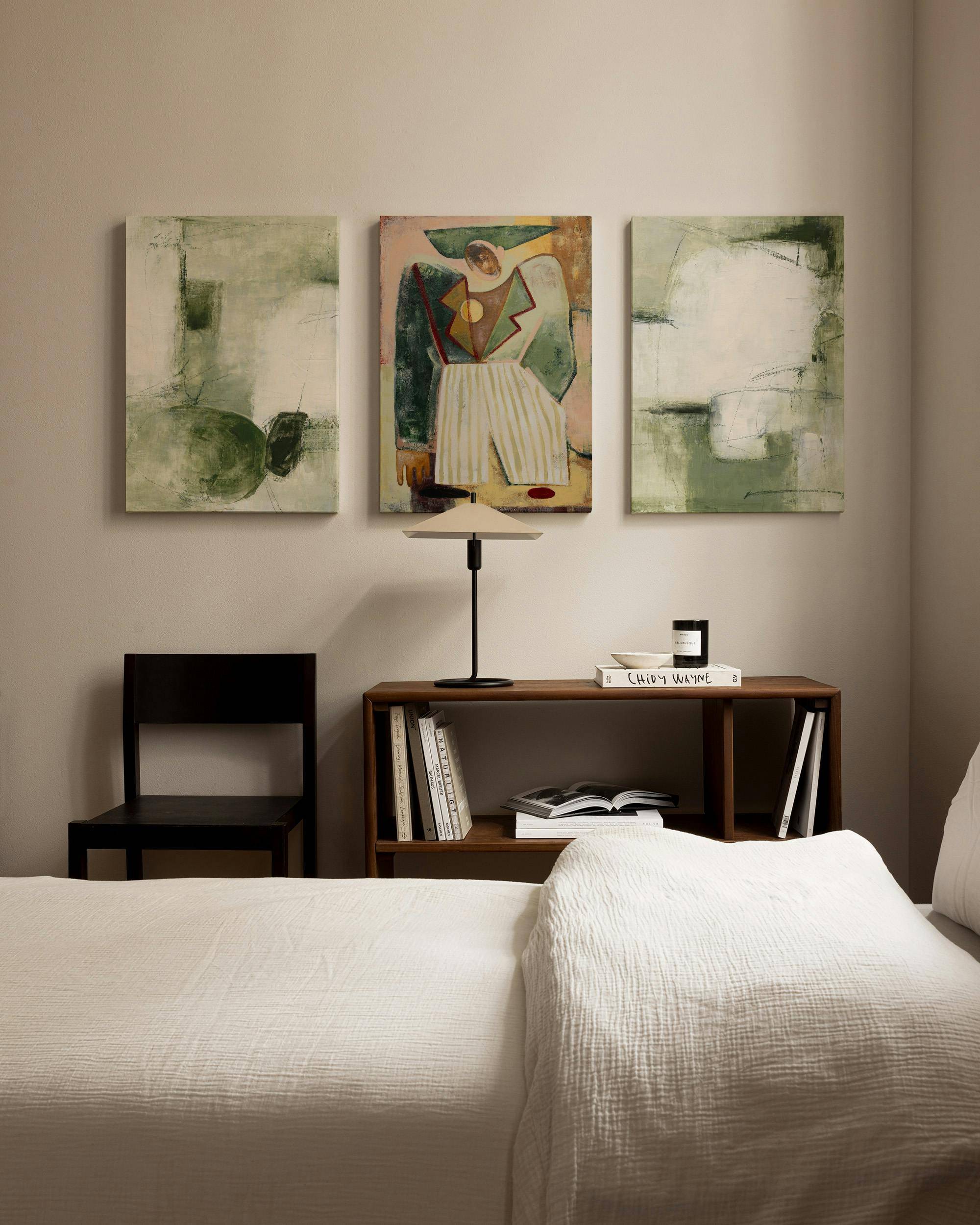 Modern Harmony Canvas Trio (50x70 cm - Svart ram)