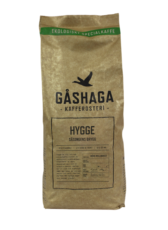 Gåshaga kafferosteri Hygge kaffebönor 1000g