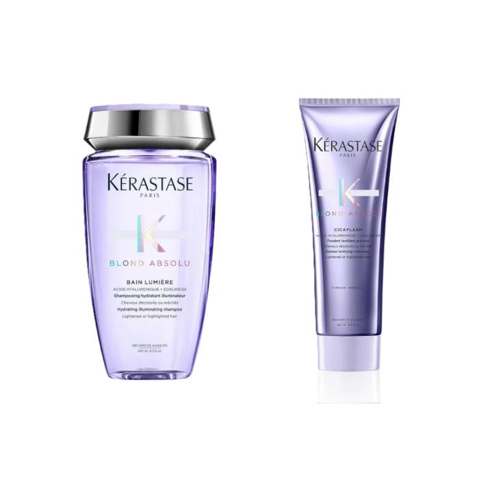 Kérastase - Blond Absolu Shampoo & Conditioner Set - black