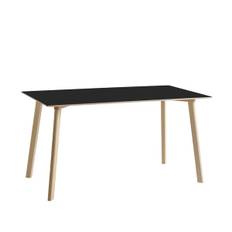 HAY Cph Deux 210 Spisebord - 140cm - Sort - Bøg