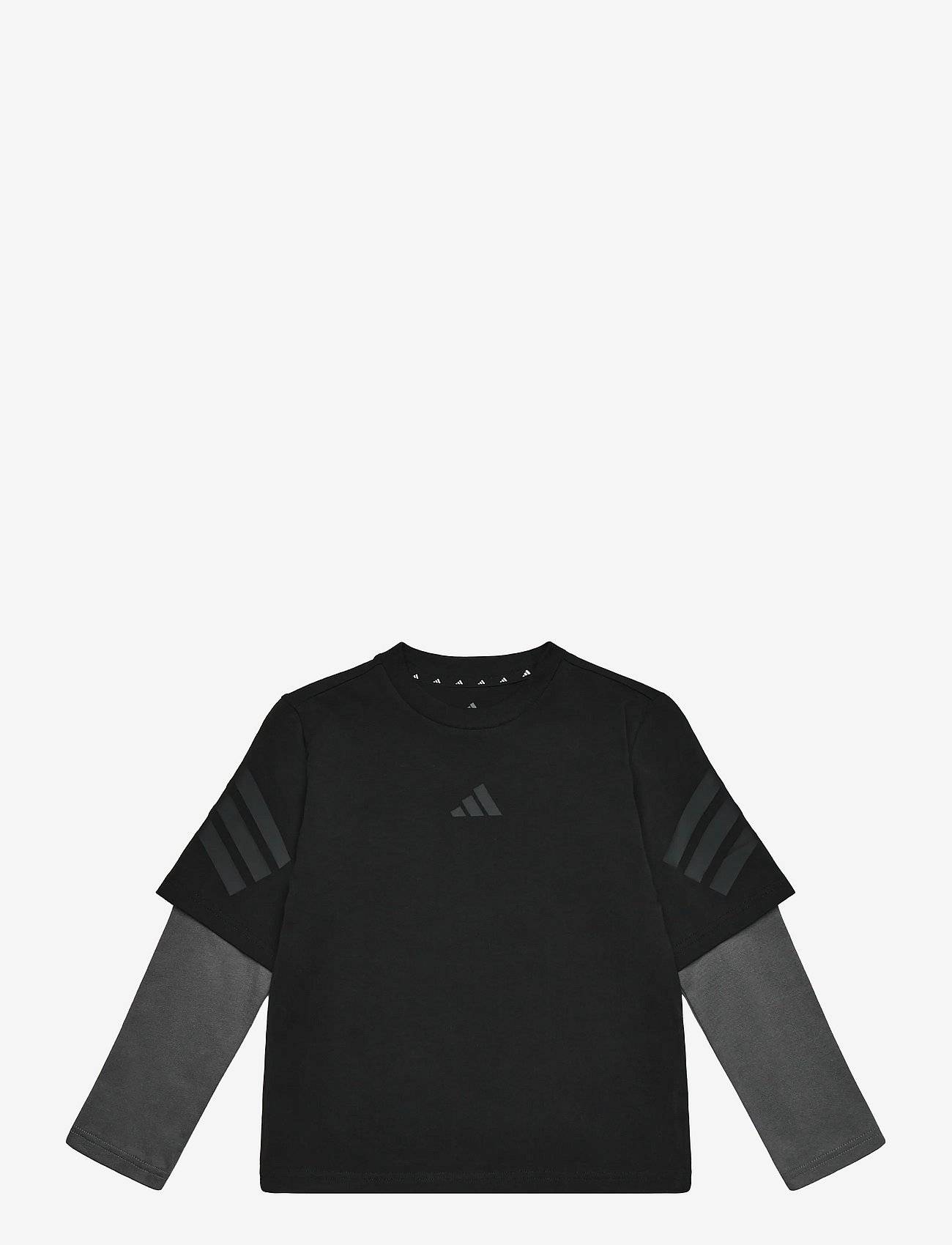 adidas Sportswear J Fi 2In1 Ls T - Black - 116