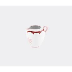 Aquazzura Casa Tea and Coffee - 'Jaipur' creamer, bordeaux and pink in multicolor PORCELAIN