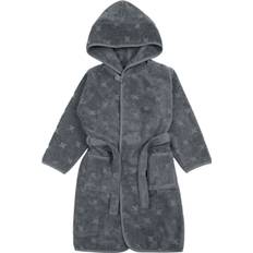 Müsli by Green Cotton Bathrobe Stl. 116/122 unisex - Morgonrockar Från Magasin - Stormy Blue (116/122)