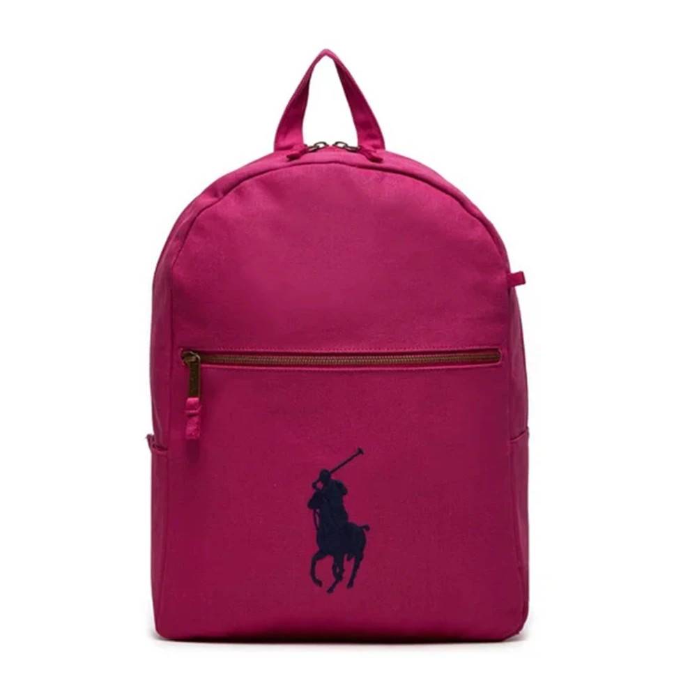 Ralph Lauren Preppy Pink Rygsæk - Tasker - Dame - Lyserød - ONE SIZE - Bomuld