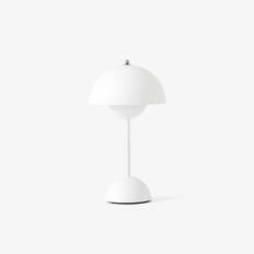 &Tradition Flowerpot Portable Table Lamp VP9 Matt White