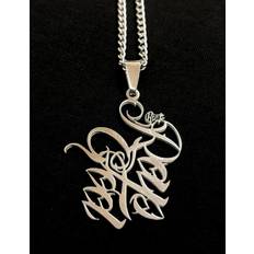 BSAT Rap God Necklace With Pendant Stainless Steel