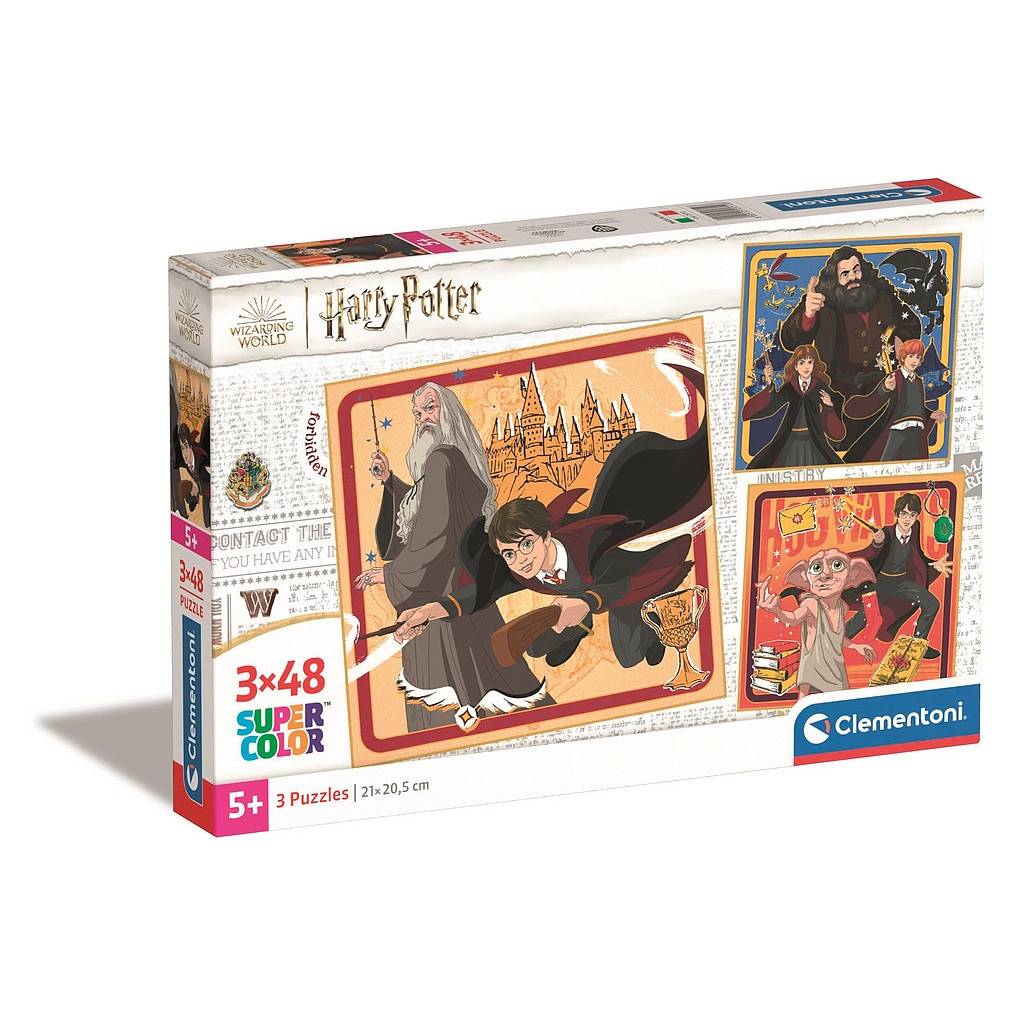 Harry Potter Chronicles 3x48 bitars pussel Clementoni
