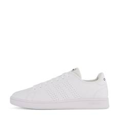 Advantage Base Court Lifestyle Shoes Cloud White / Cloud White / Shadow Navy, Male, Skor, Sneakers, Sneakers, Vit, EU 40 (EU 40)