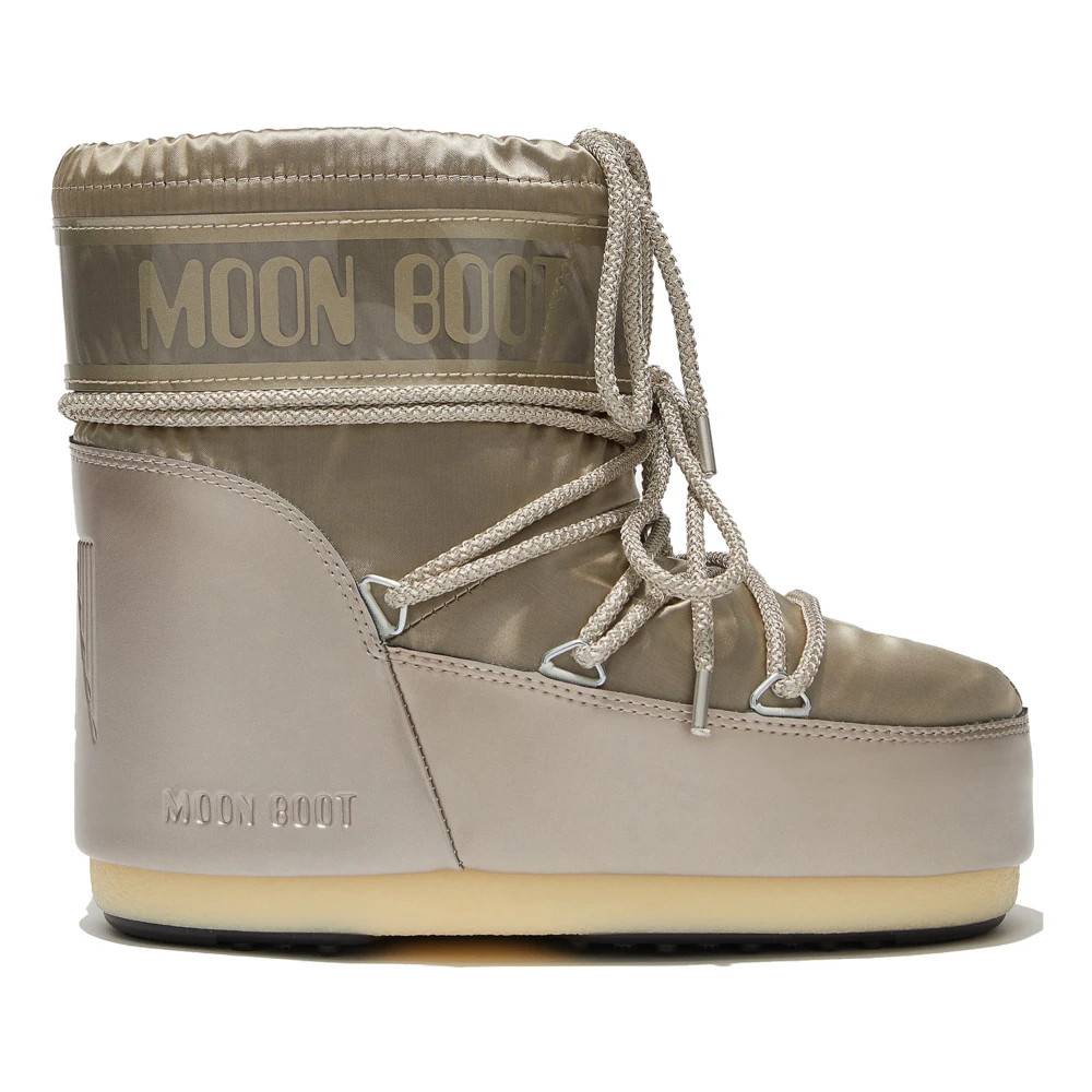 Moon Boot - Låg Glans Platinum Icon Stövlar Skor - Dam - 36 EU -