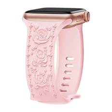 Silikonarmband till Apple Watch 42mm / 41mm / 40mm / 38mm - Rosa