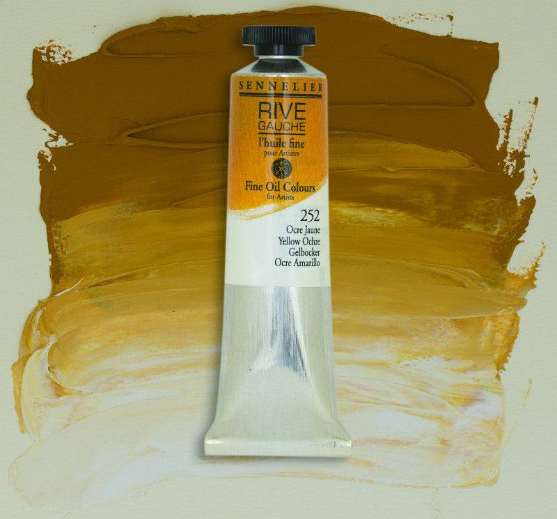 Sennelier Rive Gauche Oljefärg 200 ml Yellow Ochre 252