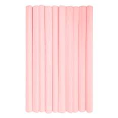 Interdruk – Crepe-pappersrullar för barn, gör-det-själv och dekorationer – förpackning med 10 rullar (50 cm x 200 cm, 28 g/m2) – 34 pastellpulverrosa