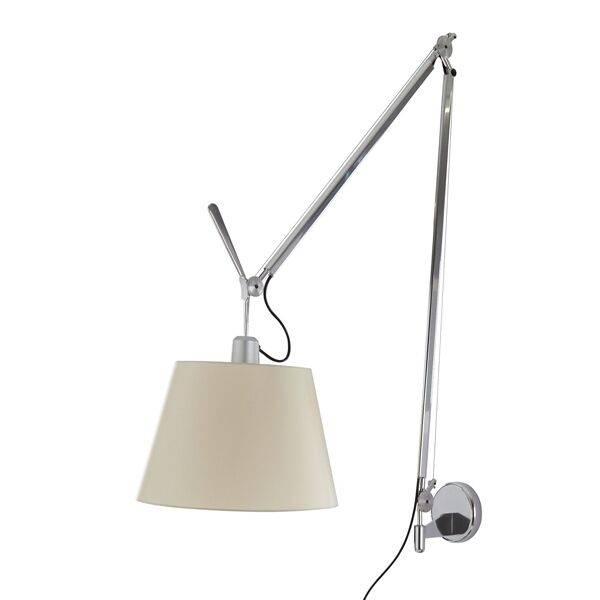 Tolomeo Mega Væglampe Pergament 32cm med Lysdæmper.