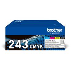 Brother TN243CMYK 4 x 1000 sider toner pakke (til Brother DCP-L3550CDW)