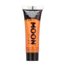 Intens neon UV ansigts og kropsmaling 12 ml Moon Creations orange