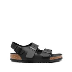 Birkenstock - Milano slingback-sandaler med spänne - unisex - gummi/kork/pvc - 40 Narrow - Svart