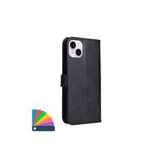 iPhone 16 Premium Flip Cover med Pung Sort