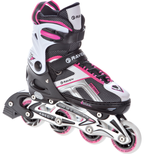 Raven Pulse Inlines Svart / Rosa - 40-43