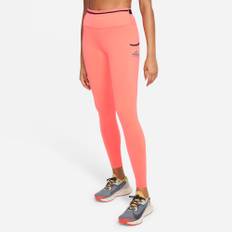 Nike - Epic Luxe Trail løbetights - Dame  - XL  - Orange