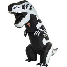 Oppustelig Skelet T-Rex Kostume