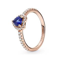 Pandora Rose Heart Twilight Blue ring 188421C01