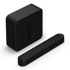 Sonos Beam G2 + Sub G4 Soundbar system/pakke - 3 års medlemsgaranti