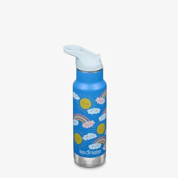 Klean Kanteen - Termo Drikkedunk I Rustfrit Stål Til Børn 355 ML - Rainbows