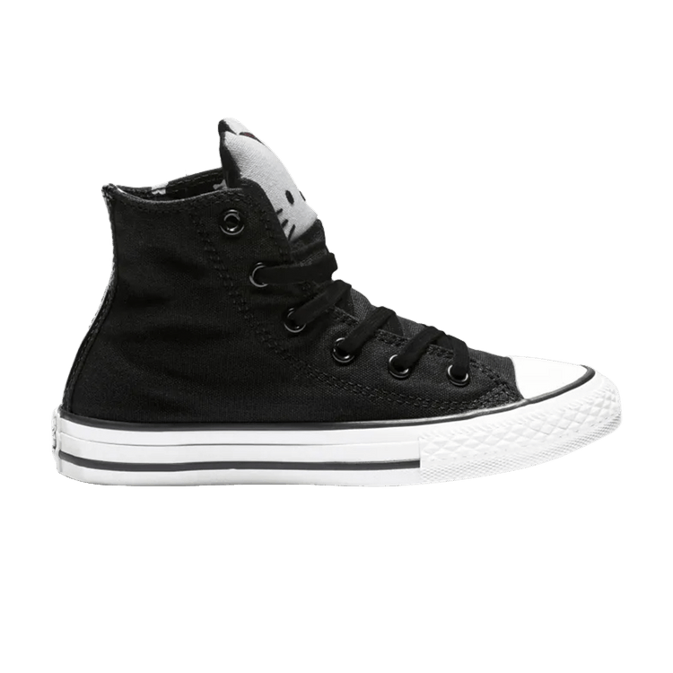 Converse Chuck Taylor All Star Hi Hello Kitty Black (PS) - US 6.5