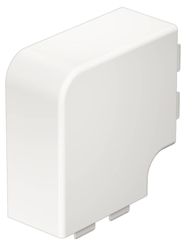 WDK vinkel flad til kabelkanal 60x110 mm hvid