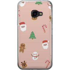 Samsung Galaxy Xcover 4 Gennemsigtigt Telefoncover Klassisk Julfest