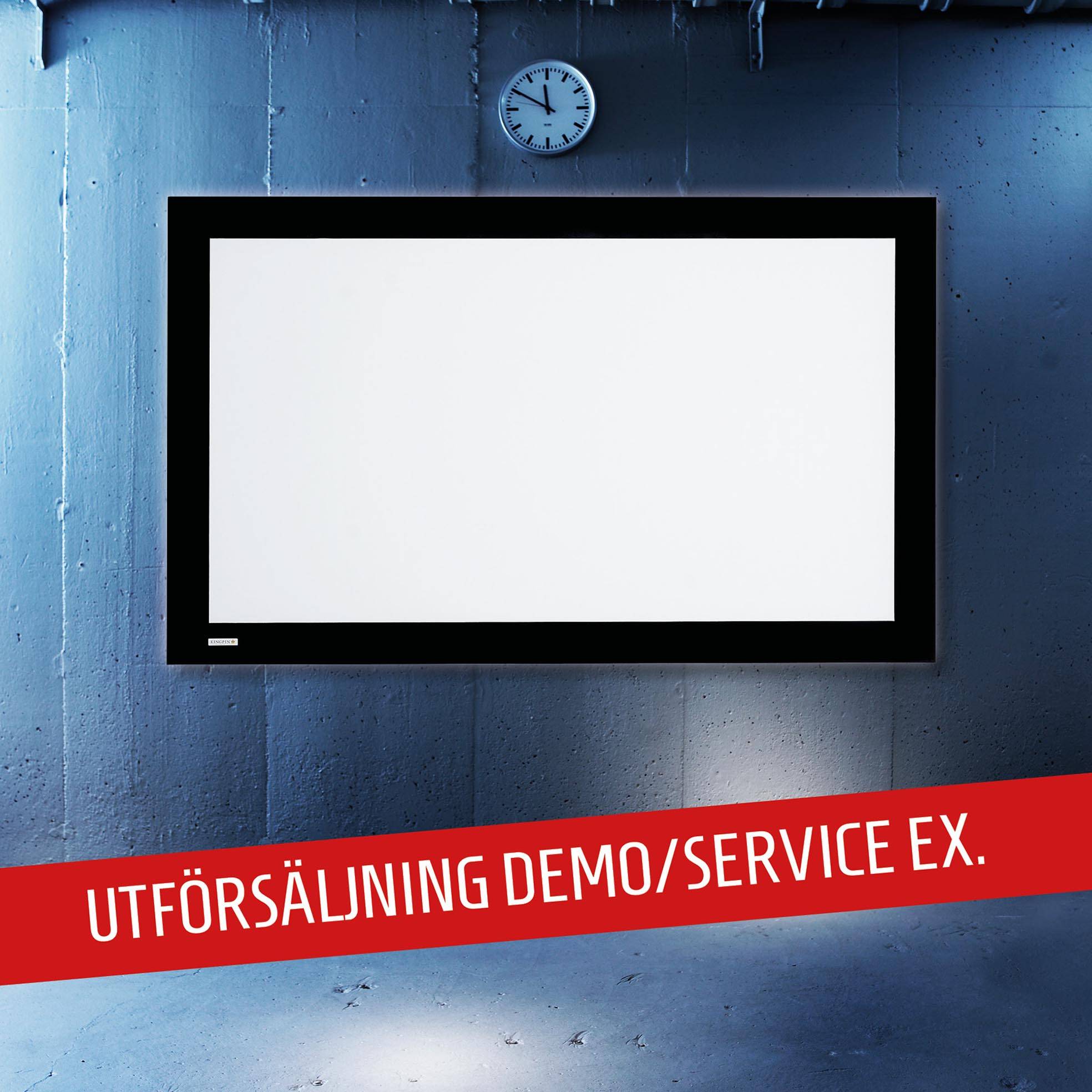Velvet Frame Screen – Demo/Service ex 104" (16:9, 230x129 cm)
