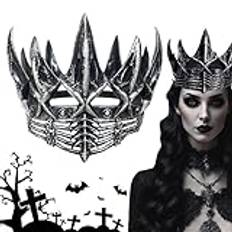 Crow Crown, Crow Crown för kvinnor | Kråkdräkt Krona | Gothic Headpiece Kostym Accessoar Crown Cosplay för kvinnor och flickor