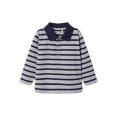 NAME IT Polo Bluse Otis Grey Melange