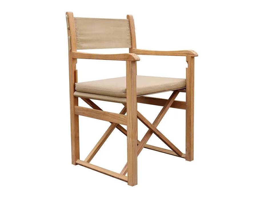 Stockamöllan Haväng instruktørstol Sand Teak