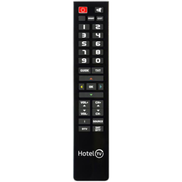 Fjärrkontroll för Hotell TV*