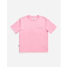 ALIS Torey Cropped T-shirt Pink - Størrelse: S - Solid Pink - Pink - S