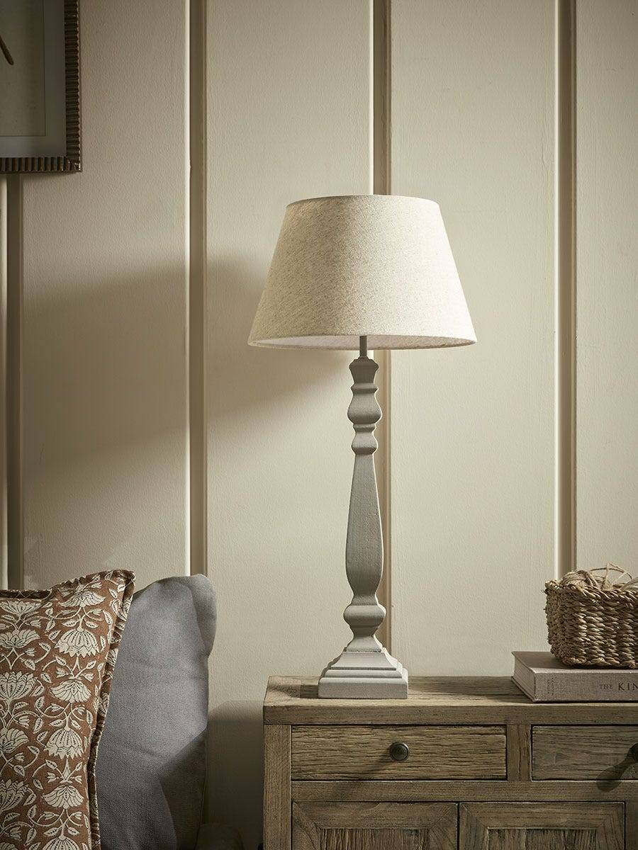 Carved Table Lamp