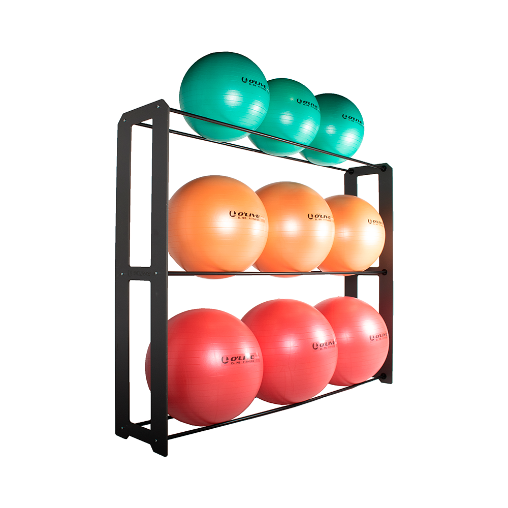 O'live Fitness Ball Rack, Compact t/9stk.