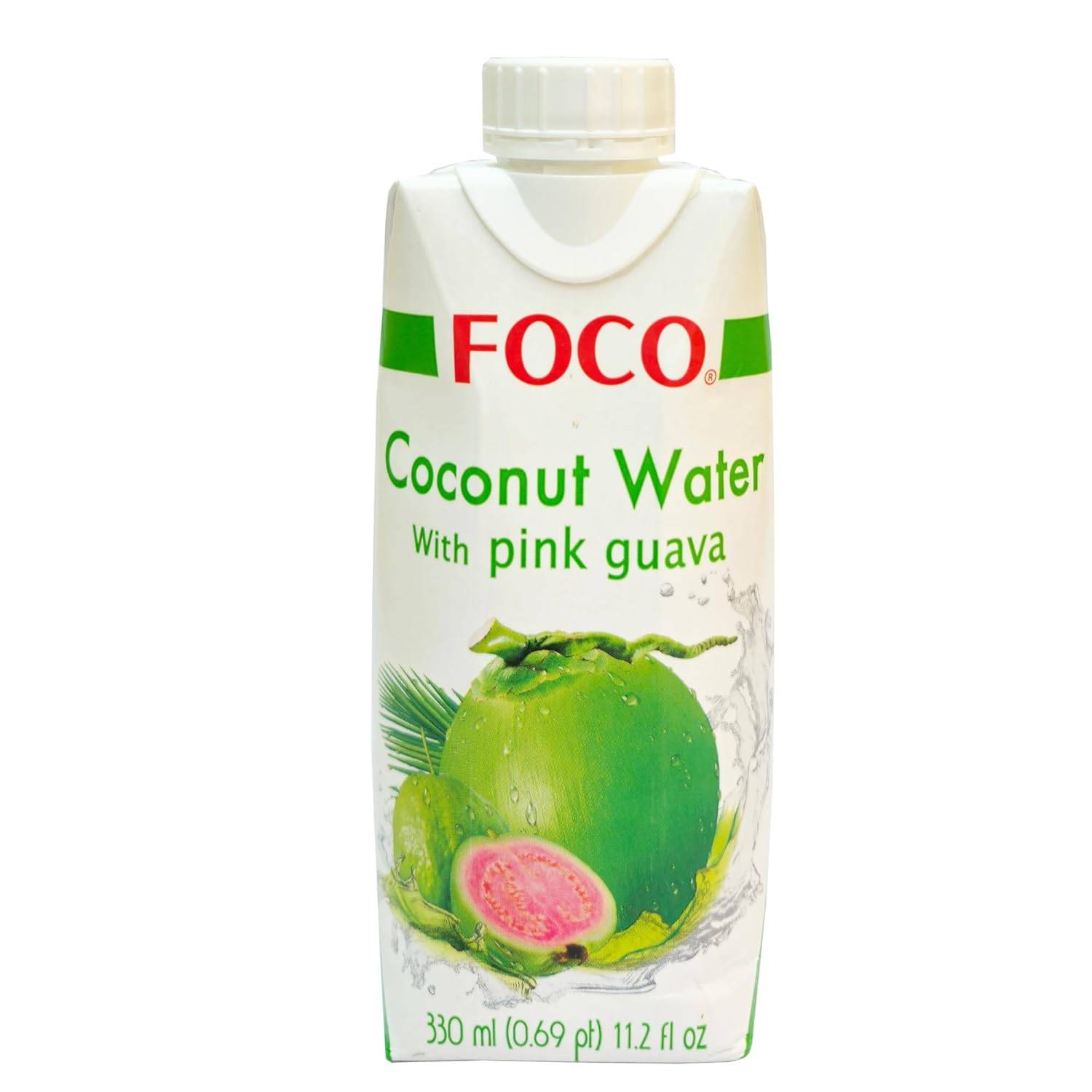 FOCO - Kokosvatten Pink Guava 330ml